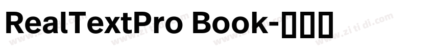 RealTextPro Book字体转换